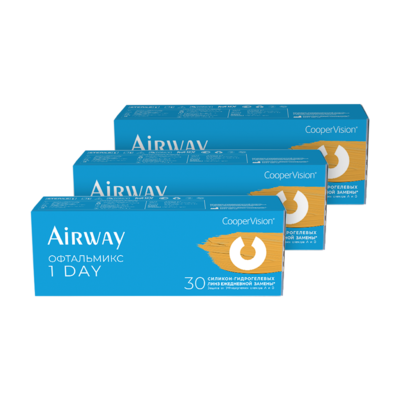 Airway Офтальмикс 1Day (90 линз)